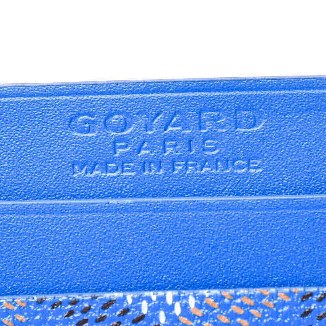 Goyard Saint Sulpice Navy Blue Card Holder