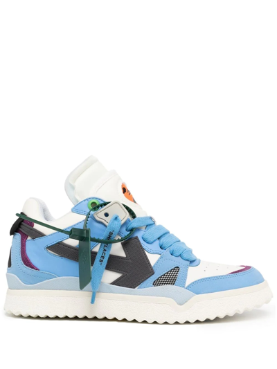 Off-White Sponge Blue & White