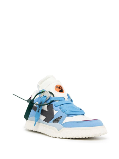 Off-White Sponge Blue & White