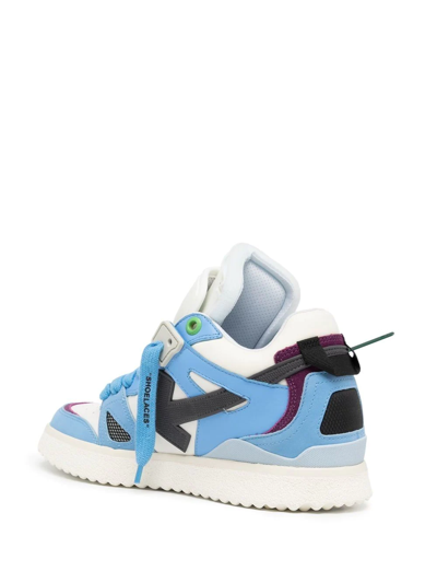 Off-White Sponge Blue & White