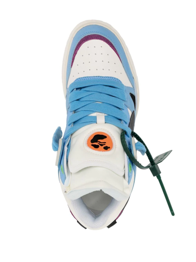Off-White Sponge Blue & White