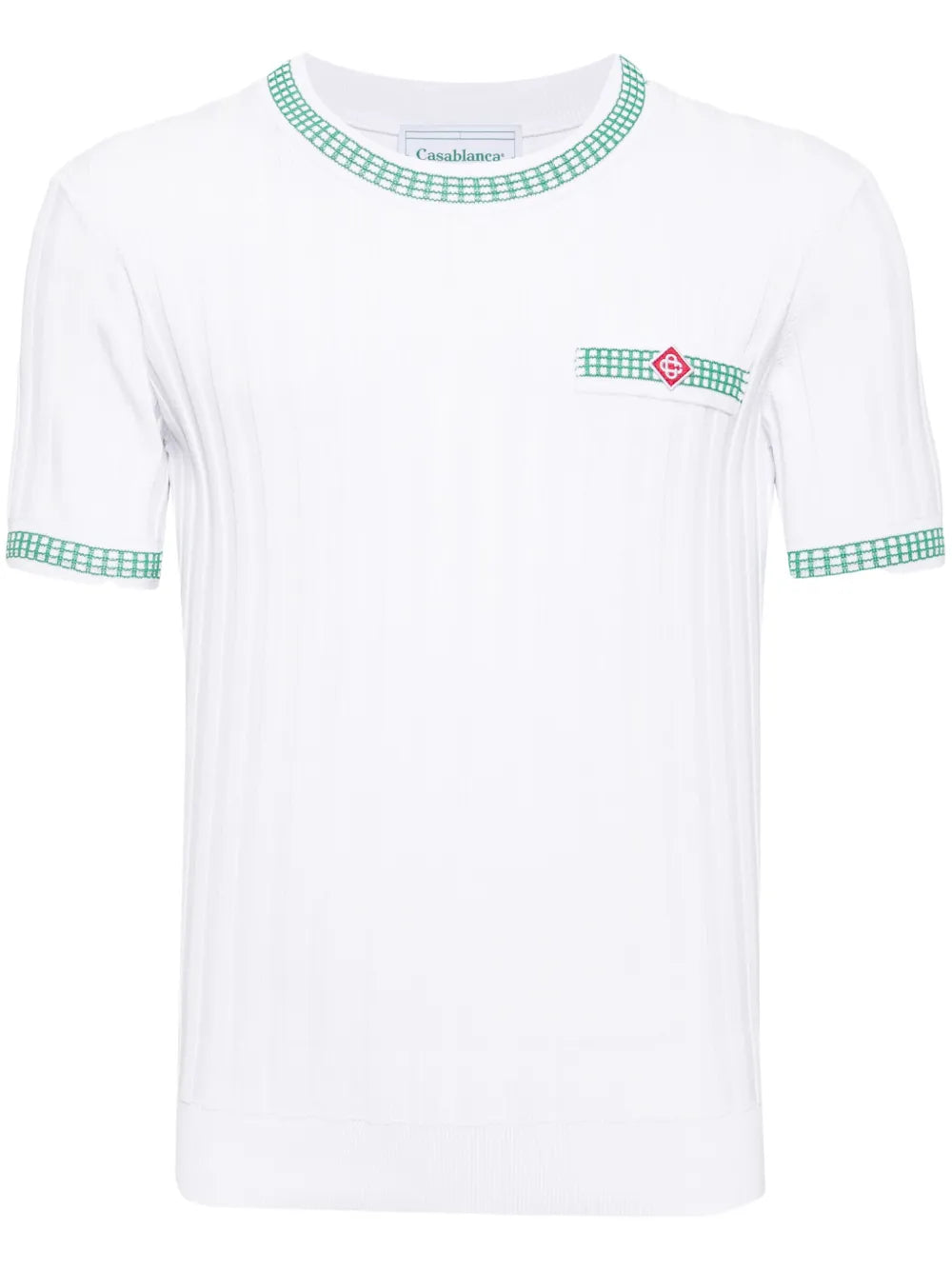 CasaBlanca White & Green T-Shirt