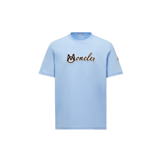 Moncler Light Blue Varsity T-Shirt