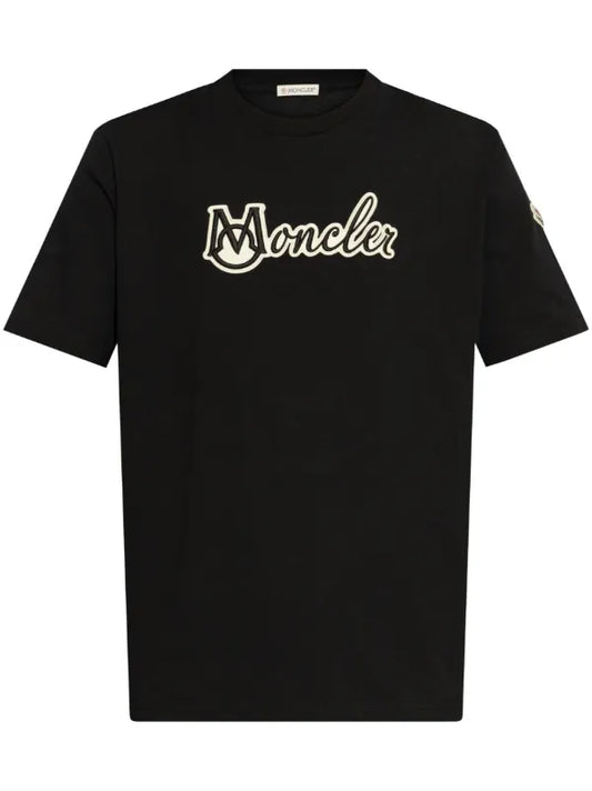 Moncler Black Varsity T-Shirt
