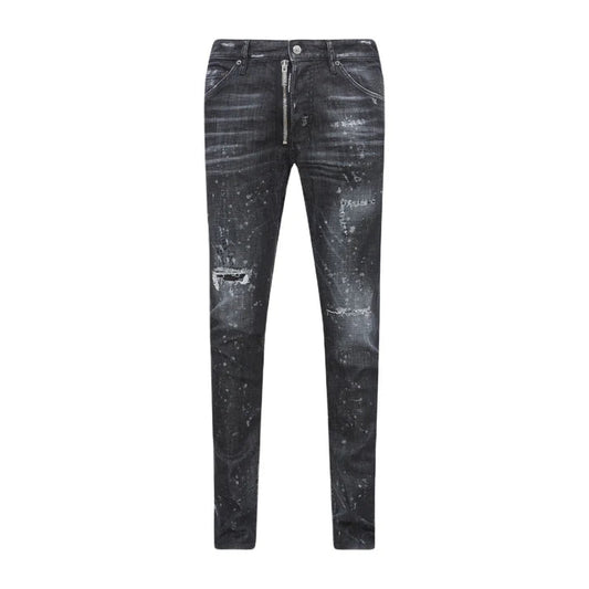 Dsquared2 Jeans Black Zipped